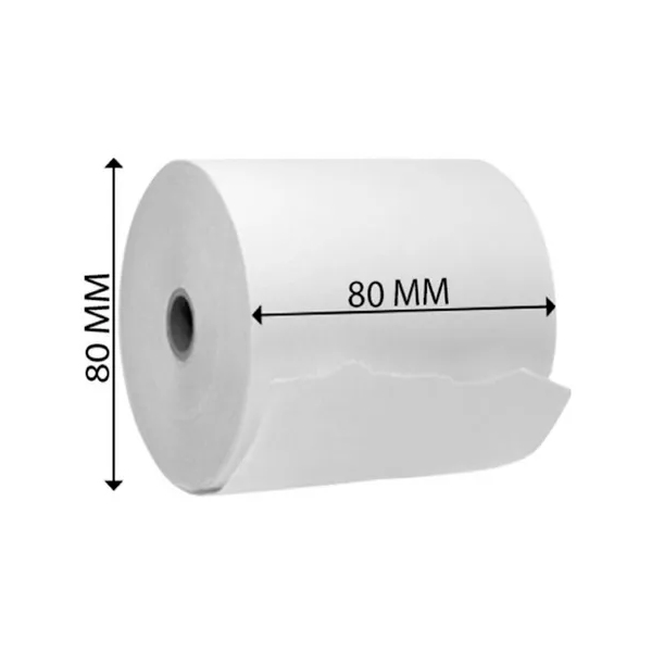 Papel Termico de 80x80 m